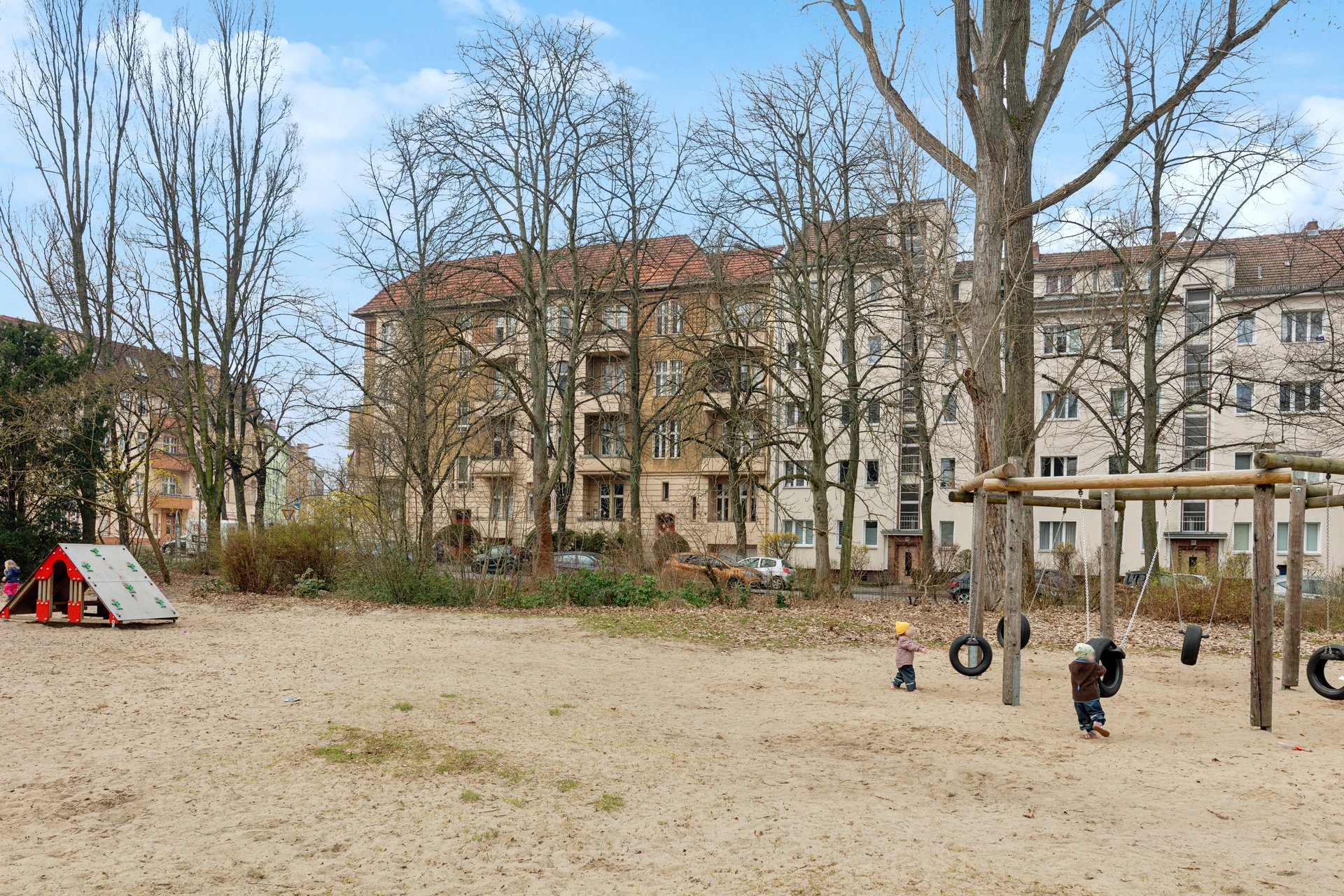 View from a playground nearby