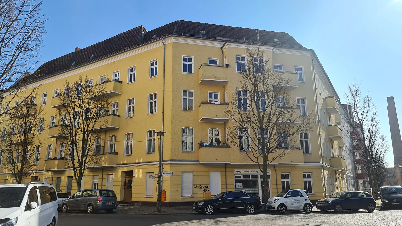 Plönzeilestr 24, 26 & Marienstr. 6 - side